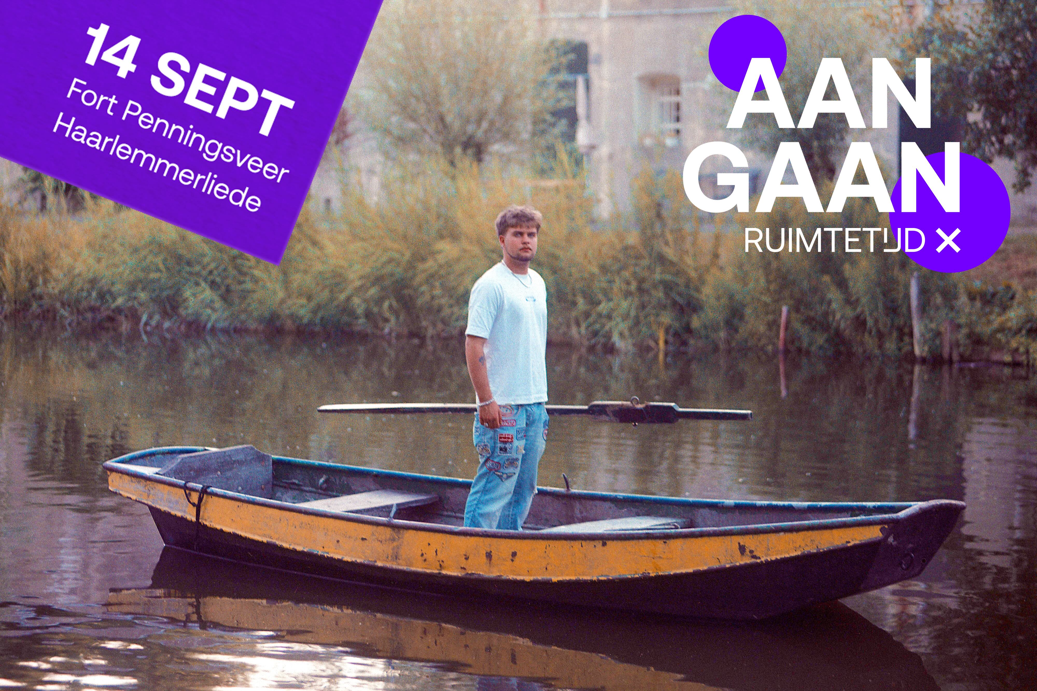 Ruimtetijd geeft jong talent podium tijdens AANGAAN festival op Fort Penningsveer