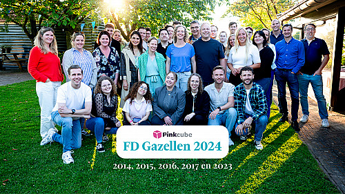 Pinkcube voor de zesde keer bekroond met de FD Gazellen Award