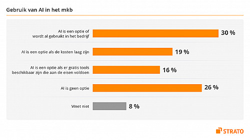 Het Nederlandse mkb en AI: scepsis weegt zwaarder dan geloof in vooruitgang