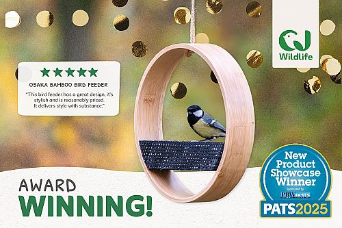 CJ Wildlife wint internationale prijs met de Sakura Collection, Osaka Seed Feeder bekroond