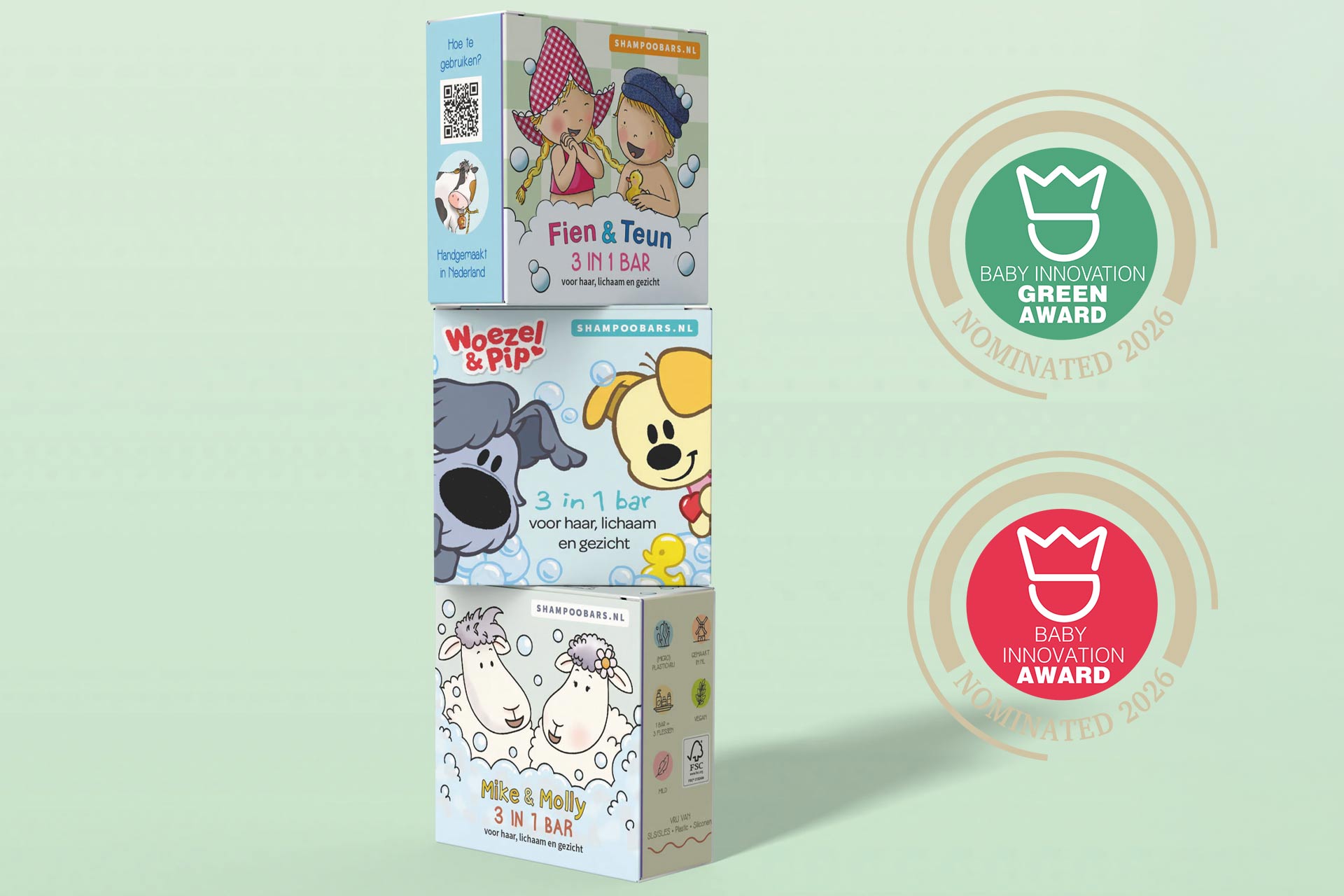 Shampoo Bars genomineerd voor prestigieuze awards!