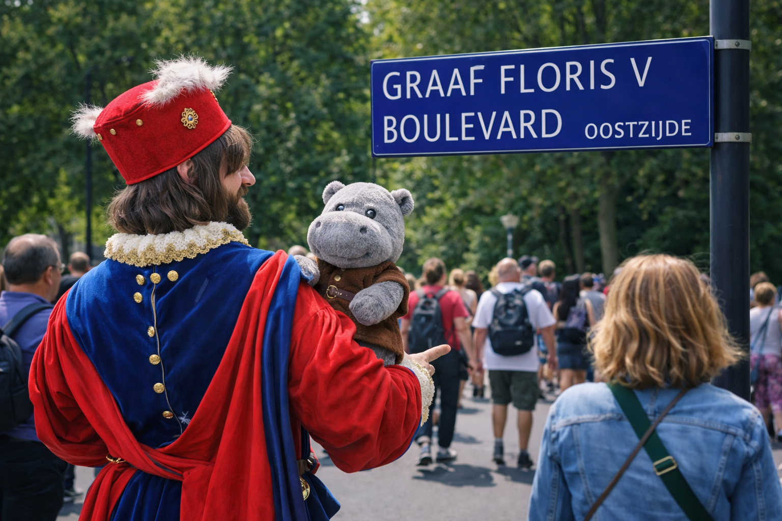 Graaf Floris V krijgt eigen boulevard op De Bazaar