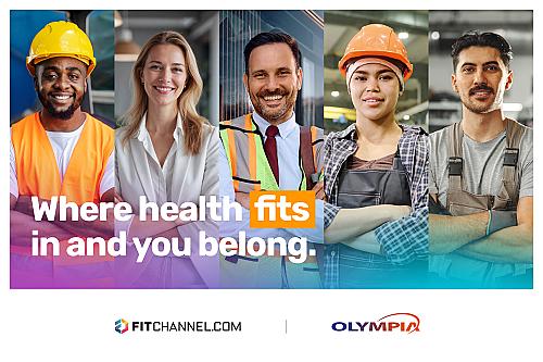 Fitchannel.com en Olympia starten een driejarige
samenwerking om de gezondheid en vitaliteit van
medewerkers te verbeteren