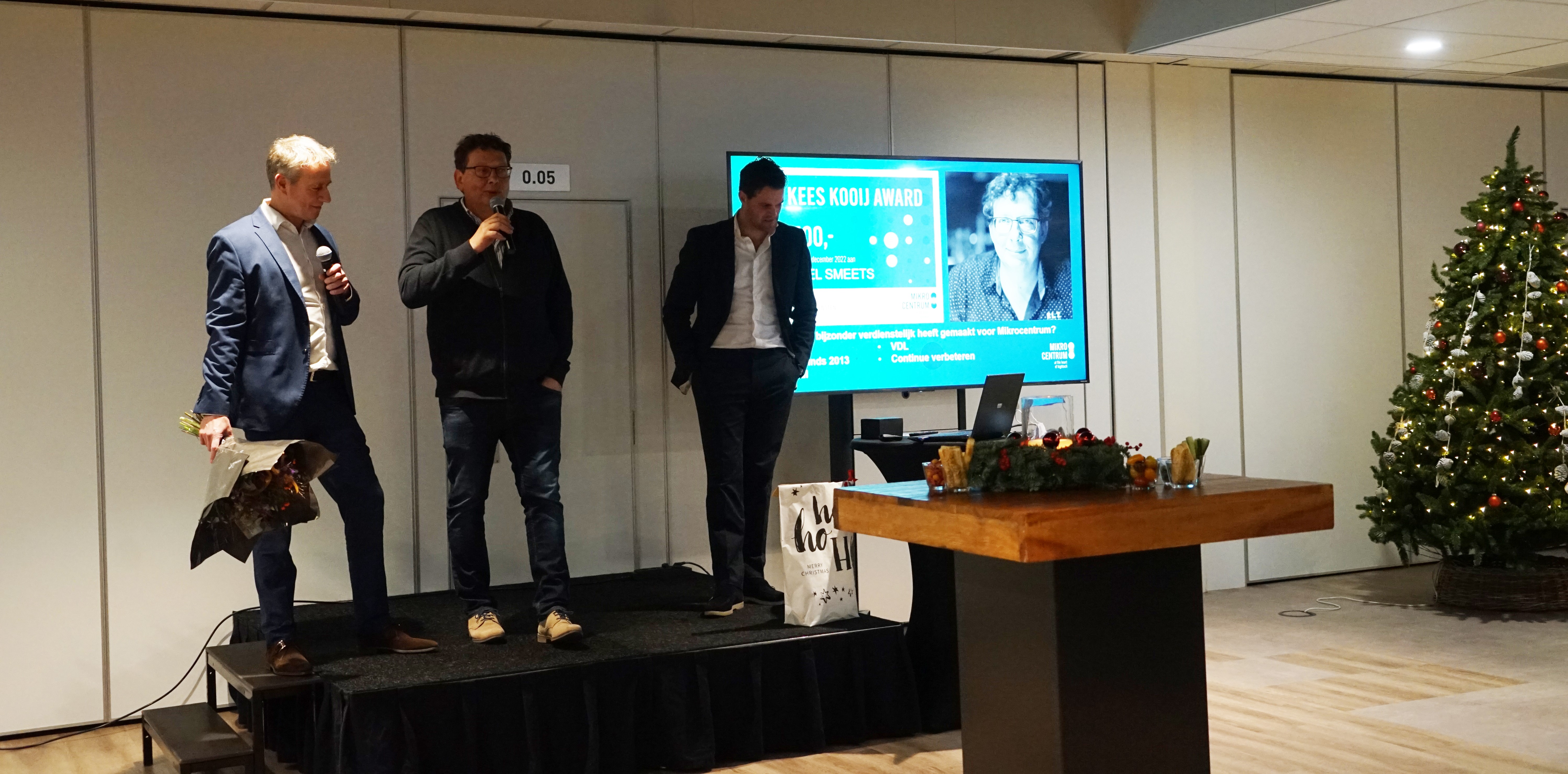 Marcel Smeets winnaar Kees Kooij Award 2022