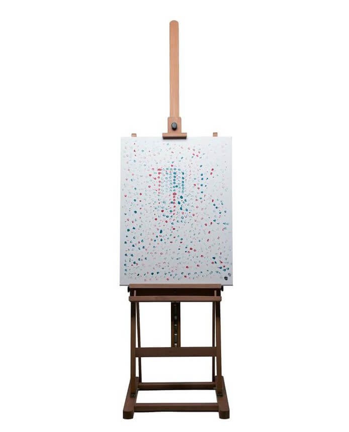 Hef viert 420 met Wiet-schilderij