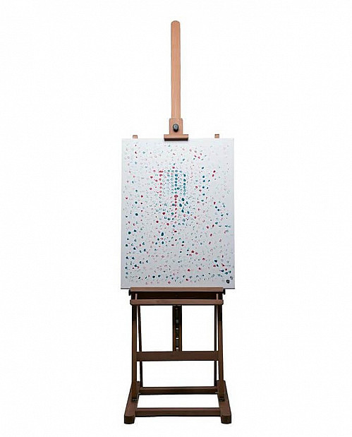 Hef viert 420 met Wiet-schilderij