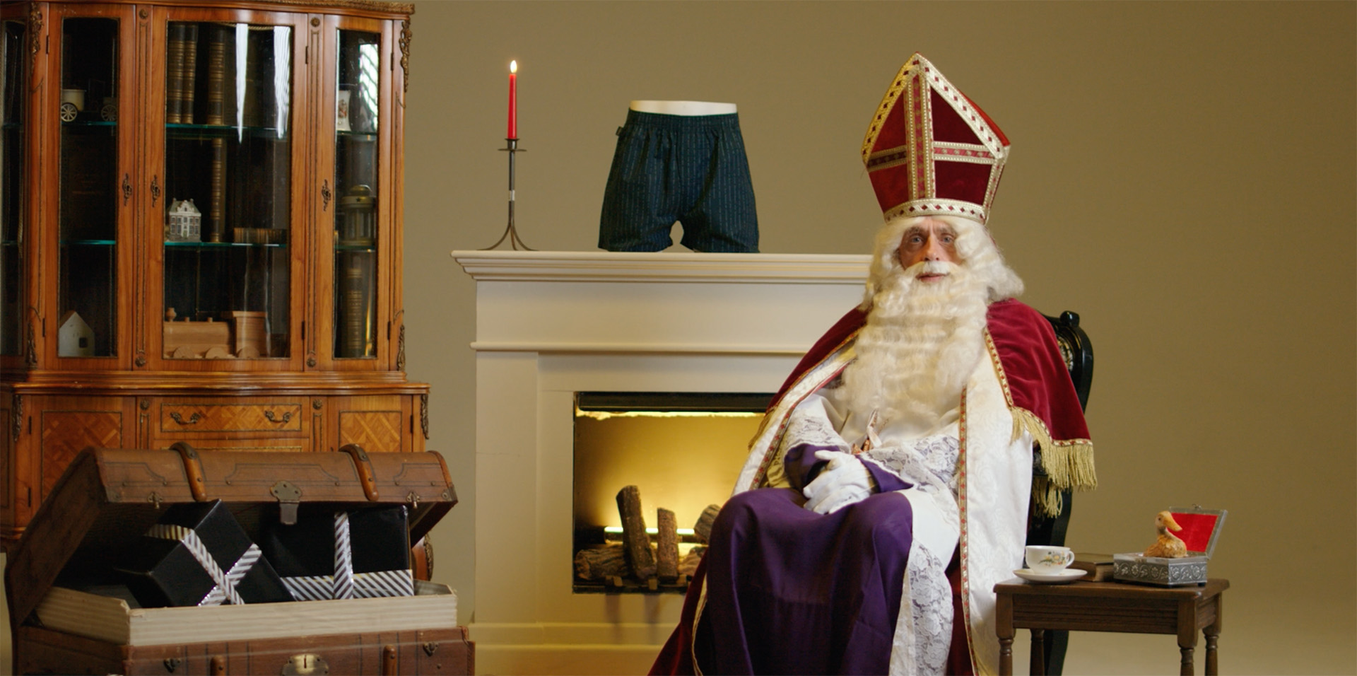 Marcel van Roosmalen is Sinterklaas