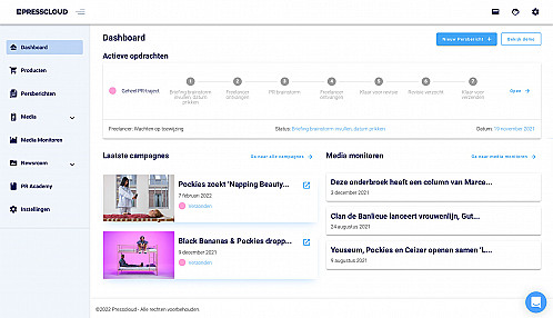 PR-platform Presscloud breidt uit naar België