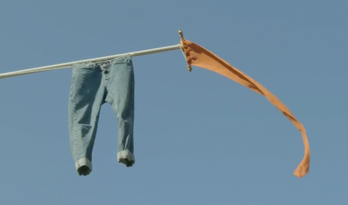 Je broek uit voor het Vaderland