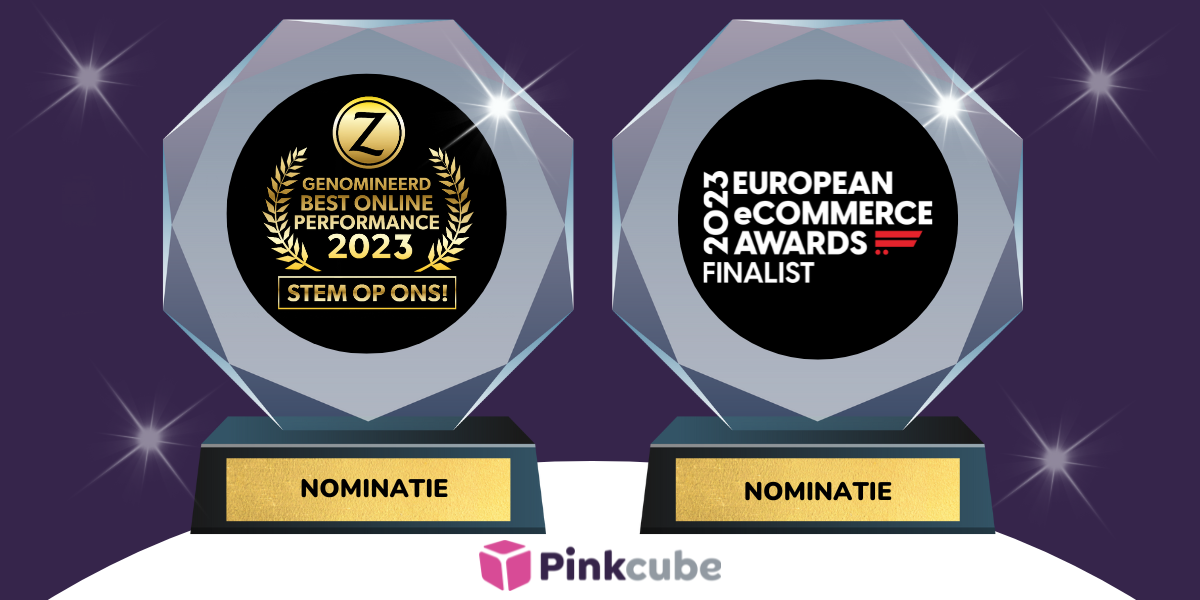 Pinkcube is genomineerd voor 2 awards!