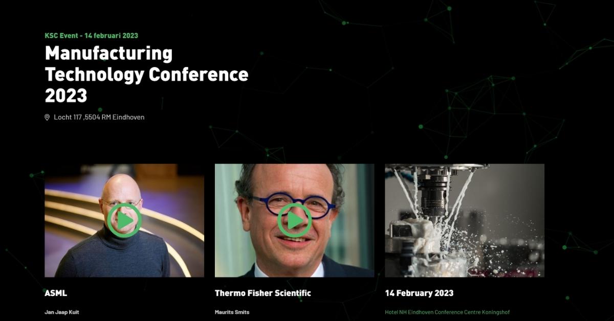 Ontdek de talloze mogelijkheden van productietechnologieën | Manufacturing Technology Conference