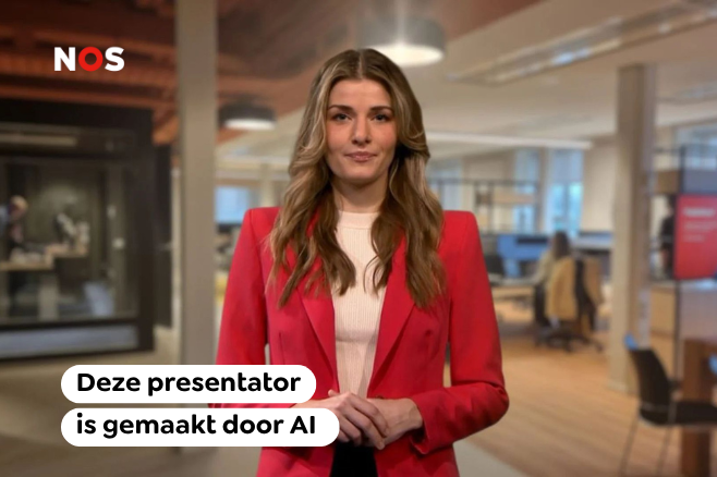 AI-presentator NOS